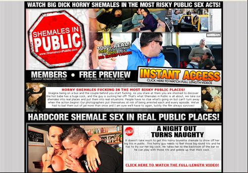 Shemales In Public